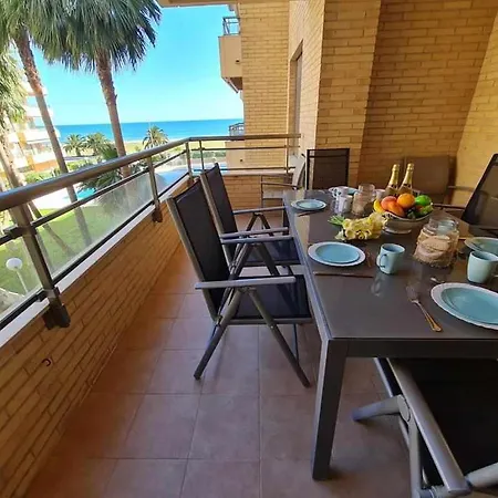 V45 Apartamento En 1º Linea De 3 *