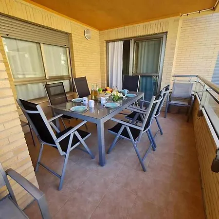 V45 Apartamento En 1º Linea De 3 Appartement Dénia
