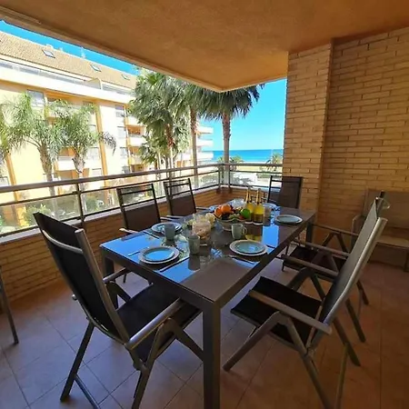V45 Apartamento En 1º Linea De 3 * Dénia